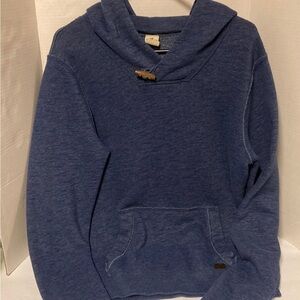 Blue Hollister Hoodie with Toggle Button
